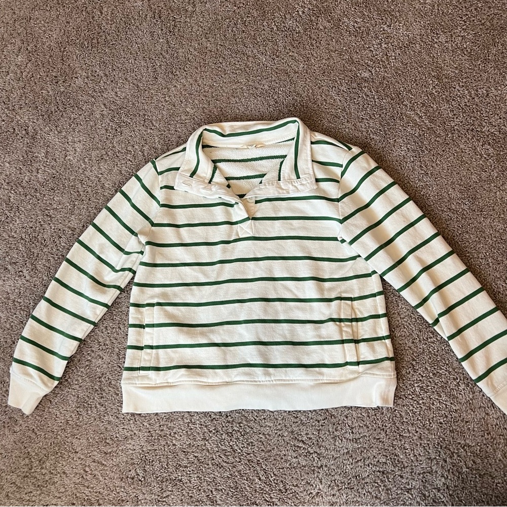 Striped Pullover Sweater